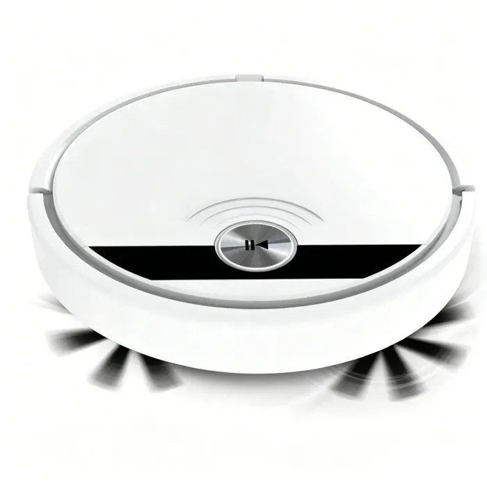 Robot aspirateur - TepidBee - 1800pa 2000mah 6 modes de nettoyage balayage lavage et aspiration tout-en-un télécommande blanc