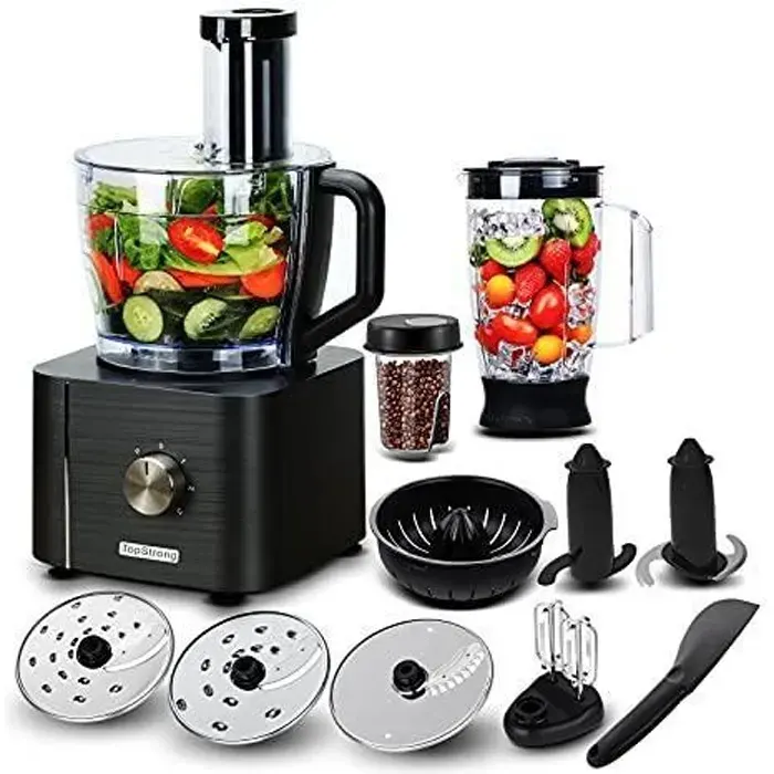 Robot Cuisine Multifonction TOPSTRONG - 11 en 1 - 1100W - Bol 32L - Sans Bisphénol