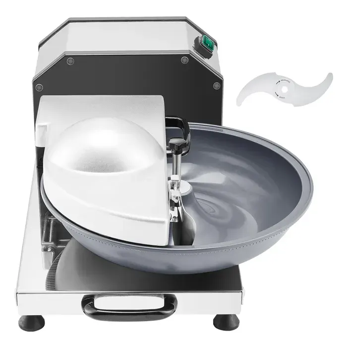 Robot culinaire et hachoir à légumes - VEVOR - FC370MT - 250 W - 3000 tr/min - Acier inoxydable