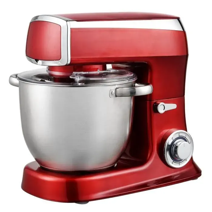 Robot de cuisine - Royalty Line - RLPKM2100 - Rouge - 2100W - 6 vitesses