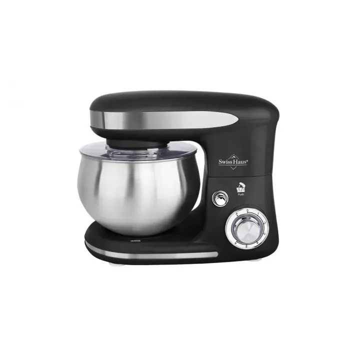 Robot de cuisine - SWISS HAUS - KM2305 - 1300 W - 5 L - Noir
