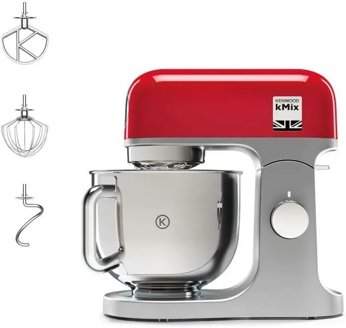 Robot Kenwood Kmx750rd Kmix Rouge — vue 2