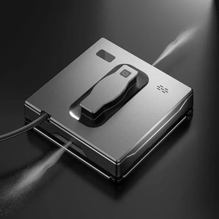 Robot Laveur De Vitre Avec Double Pulvérisation Automatique Robot Nettoyeur Vitre À Naviion Intelligente Et Détection Des Bords R