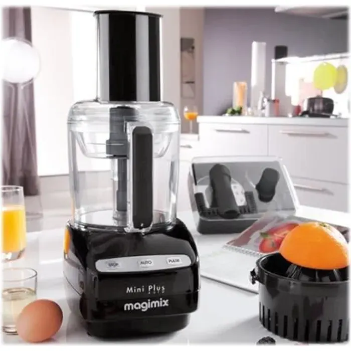 Robot multi-fonctions Magimix Mini Plus 400 Watt noir