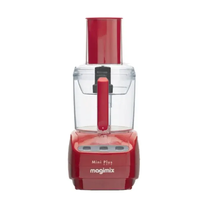 Robot multi-fonctions - MAGIMIX - Mini Plus - 400 Watt - Rouge - Capacité 1.7L