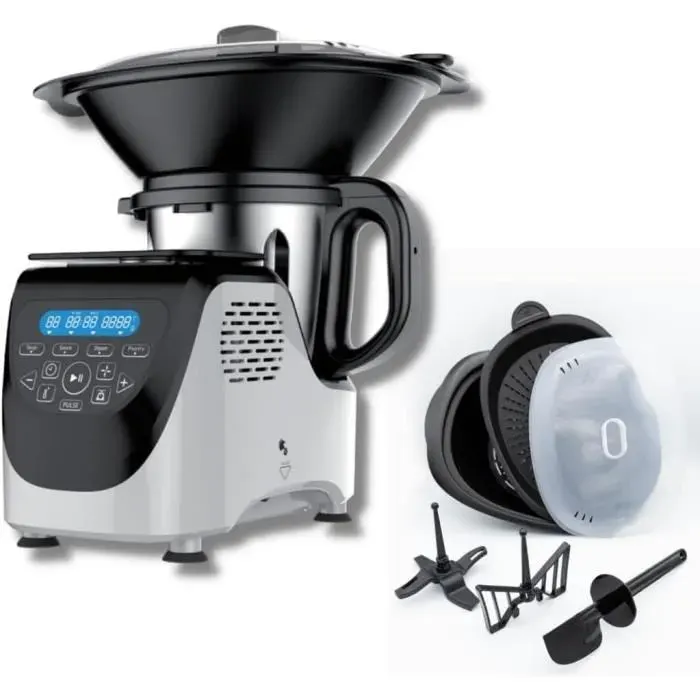 Robot multifonctions - GENERIC - Chef O Matic Kitchen Robot - 1000W - Bol 3L - 10 vitesses