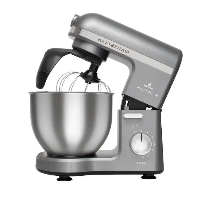 Robot multifonctions - KARACA - Mastermaid Chef Pro - 1500 W - Bol 5 L - Space Gray