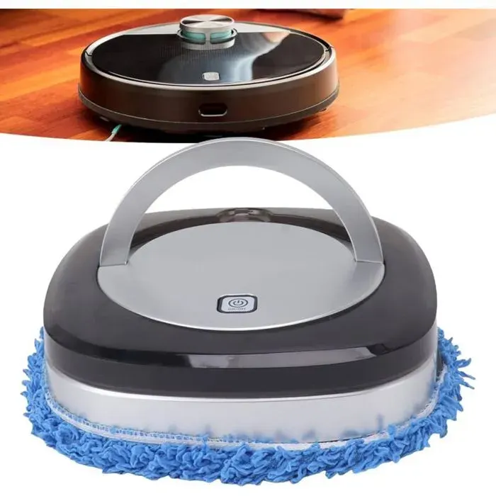 Robot Nettoyeur de Sol Intelligent CSPARKV – Réservoir dEau Nettoyage Puissant Anti-Poils Batterie Lithium 18650