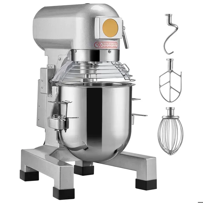 Robot Pâtissier - DUOKU - B20B - 1100 W - 187 L - 3 Vitesses Réglables
