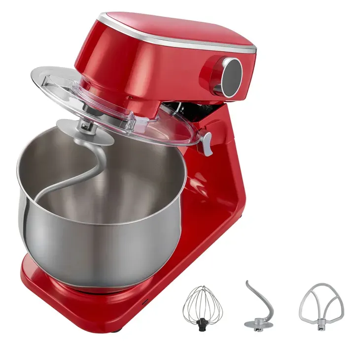 Robot Pâtissier - DUOKU - SM-1527N - 1800 W - 10 Vitesses - Bol 74 L en Acier Inoxydable