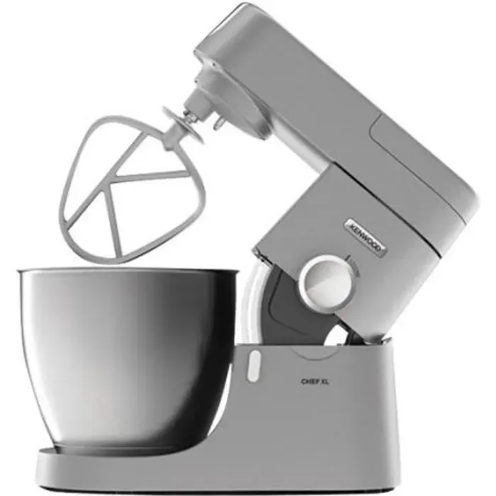 Robot pâtissier - Kenwood - Chef XL KVL4100S - 1200 Watt - Argenté - Gris