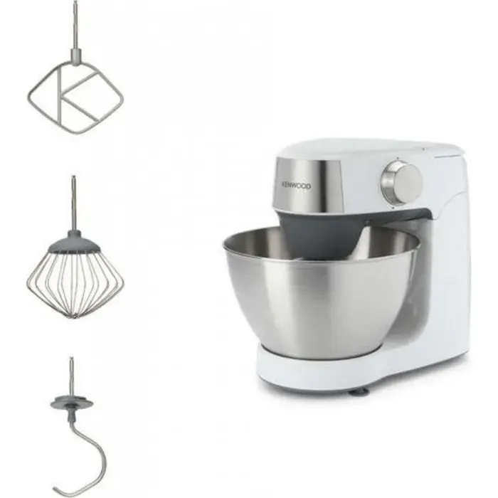Robot pâtissier - KENWOOD - KHC290.E0WH - 1000 W - 43 L - Gris et Blanc
