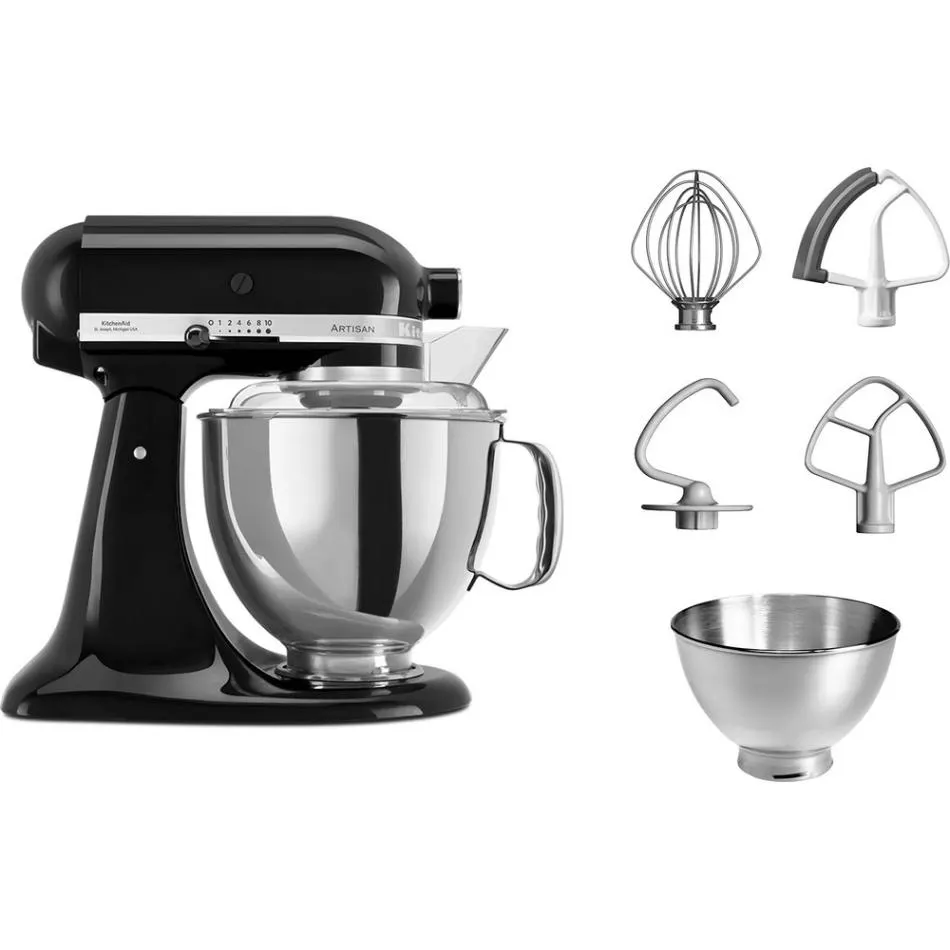 Robot pâtissier KITCHENAID 5 KSM 175 PSEOB — coloris Noir