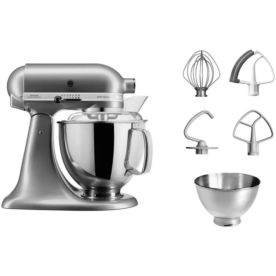 Robot pâtissier KITCHENAID 5KSM175PSECU — coloris Gris