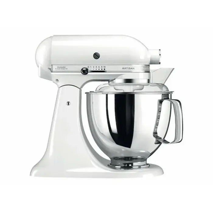 Robot pâtissier Kitchenaid - 5KSM175PSEWH - Bol 48L - 300W - Blanc