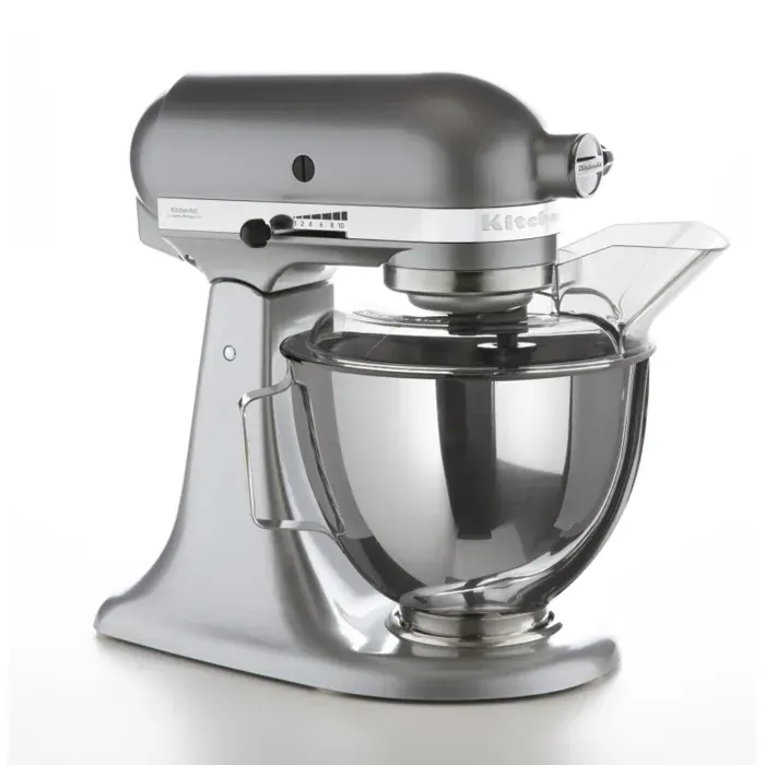 Robot pâtissier - KitchenAid - 5KSM95PSECU - 43 L - 300 W - Argent