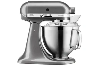 Robot pâtissier KitchenAid Artisan 5KSM185PSEMS 300 W Gris Etain — vue 2
