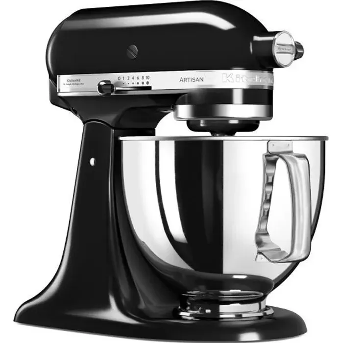 Robot pâtissier Kitchenaid ARTISAN NOIR ONYX 48L- 5KSM125EOB