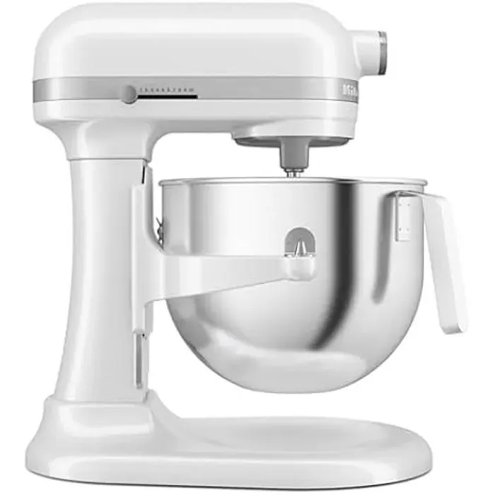 Robot pâtissier KitchenAid HEAVY DUTY à bol relevable 66L blanc - 11 vitesses - Coupure anti-surchauffe