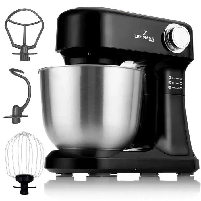 Robot pâtissier - LEHMANN - Celesto - 1500 W - Bol 5 L - 12 vitesses