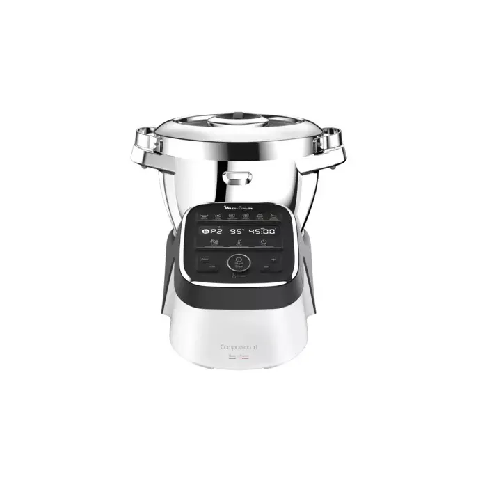 Robot pâtissier - MOULINEX - Bol XXL inox 67 L - 1500 W - 8 vitesses - Kit de pâtisserie en inox
