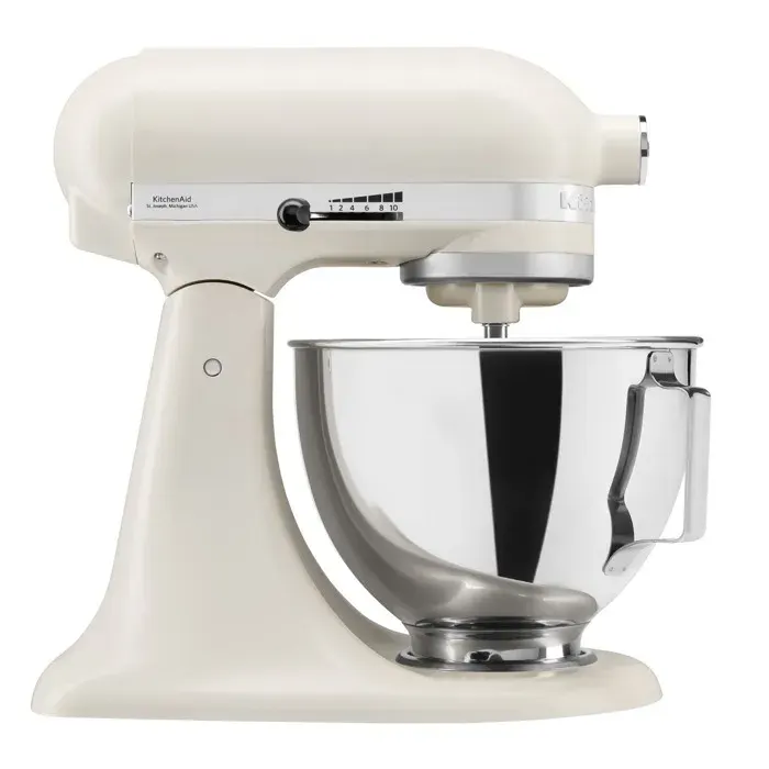 Robot Pâtissier Professionnel 5KSM95PS 43 Litres - KitchenAid - Beige - l240- L1- P370- h360- Zinc