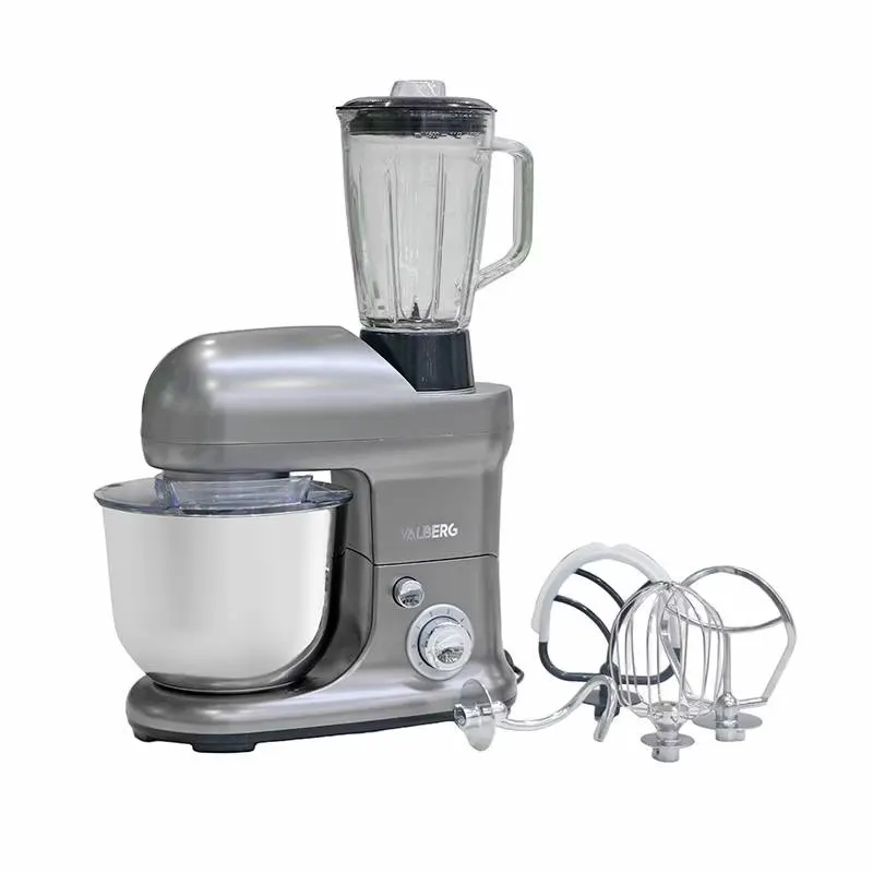 Robot Pâtissier Valberg Val-km1300w 5l Gris