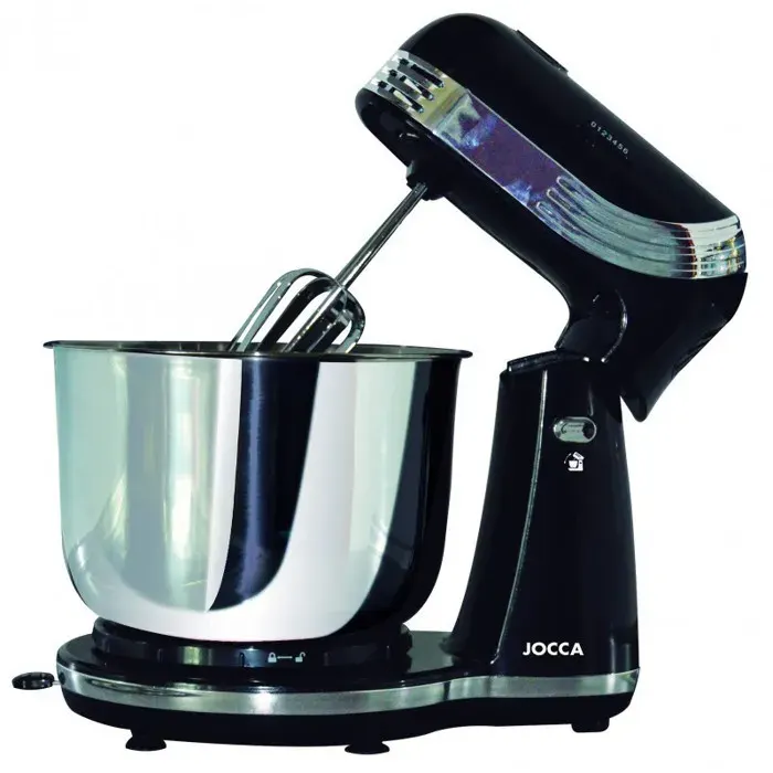 Robot pétrin électrique - JOCCA - 2 jeux de batteurs - 6 vitesses - Bol inox 18L