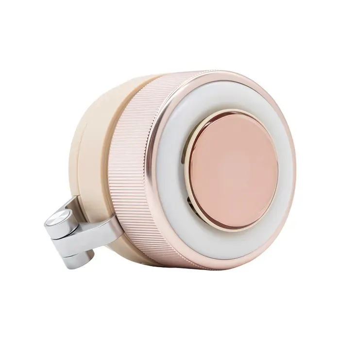 Rose Ventilateur sans pale portatif magnétique rechargeable longue autonomie mini ventilateur de poche clip ceinture portable