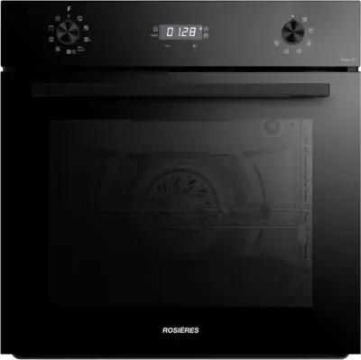 Rosieres - Four Encastrable R Fc376849pn - Pyrolyse - Chaleur Pulsée - Vapeur - Porte Froide - Rails Télescopiques