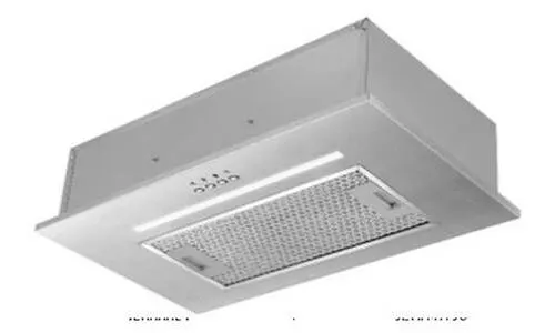 Rosières RHG5600/1IN - Hotte - intégré - largeur : 52 cm - profondeur : 28.3 cm - evacuation & recyclage - acier inoxydable — coloris Gris