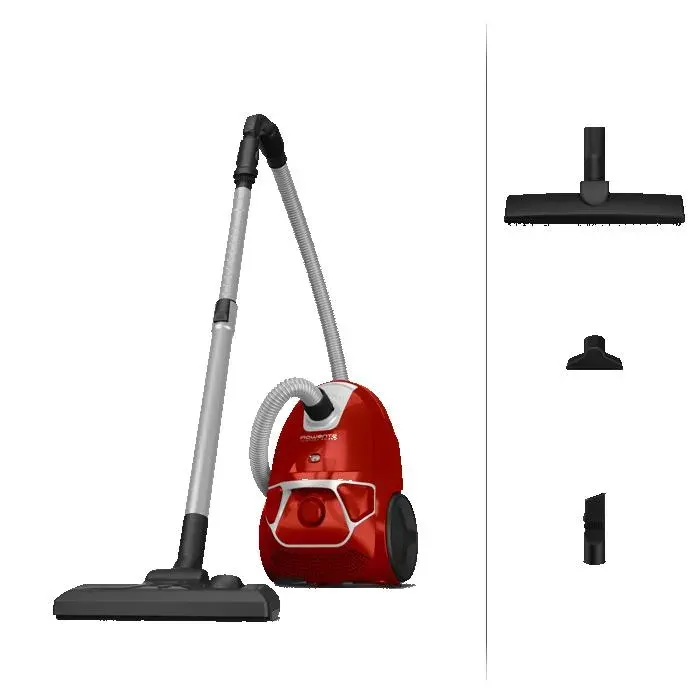 Rowenta Aspirateur avec sac Moteur basse consommation 900 W max Compact 3L sac Hygiène+ Grand rayon daction RO3953EA