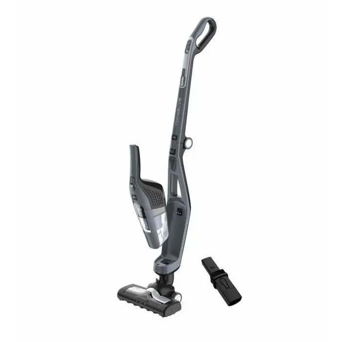 ROWENTA Aspirateur balai sans fil 2en1 Aspirateur à main intégré Autonomie jusqu’à 75 min Léger Tête d’aspiration LEDs RH6756WO