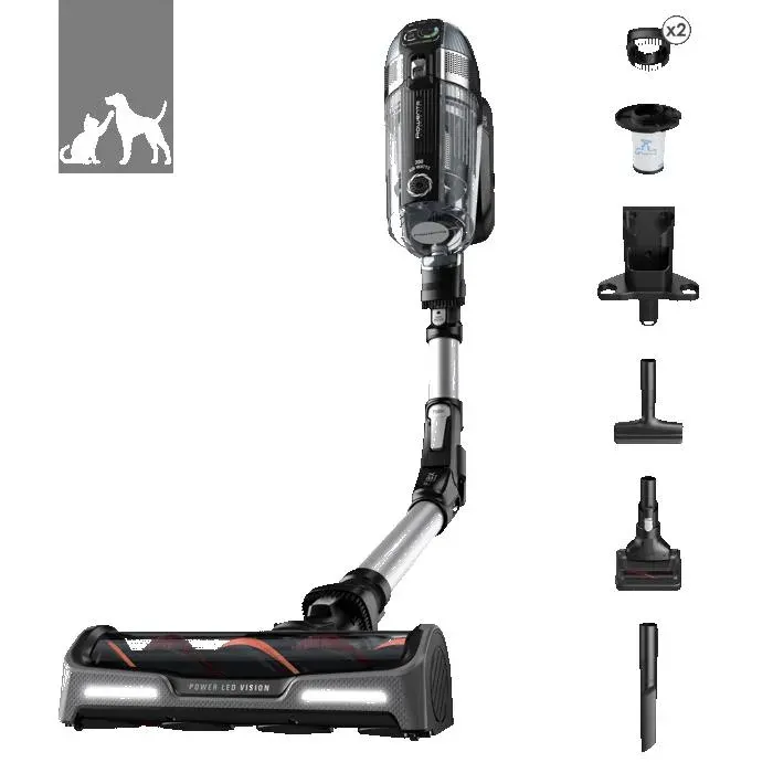 Rowenta Aspirateur balai sans fil multifonction 200 AW Autonomie 1h10 RH9958WA