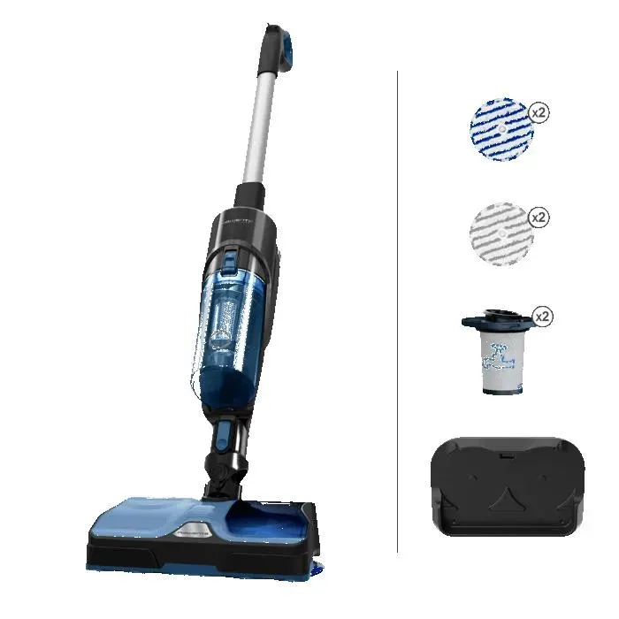 Rowenta Aspirateur laveur Puissant Grande autonomie Nettoyage efficace Pratique et simple dentretien GZ3038WO
