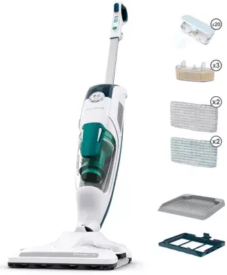 Rowenta - Balai Vapeur Ry7777wh Clean & Steam Revolution — coloris Blanc