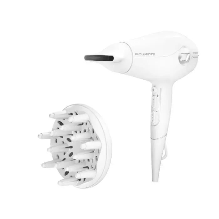 ROWENTA CV6130F0 Volumizer Sèche-cheveux Moteur hybride haute performance Booste le volume Concentrateur 8 mm Diffuseur