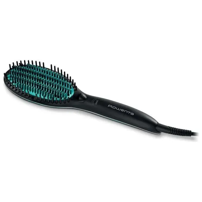 Rowenta Power Straight CF5820F0 Brosse lissante spéciale pour Cheveux très bouclés avec générateur dions et température réglable j