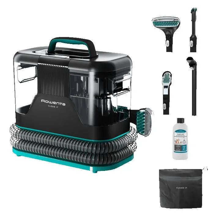 Rowenta Shampouineuse Détacheur nettoyeur de tapis rapide/facile Clean It IN5020F0