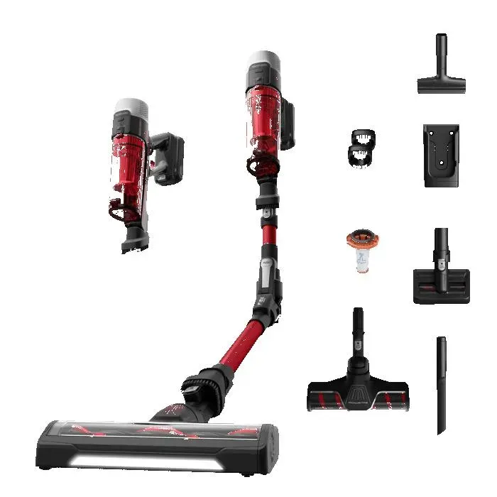 Rowenta X-Force Flex 9.60 Aspirateur balai sans fil multifonction 100AW Autonomie 45 minutes Ultra léger RH2099WO