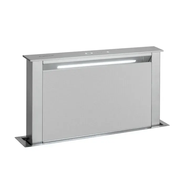 Royal Flush 60cm 604m³/h Hotte Plan de Travail Argent