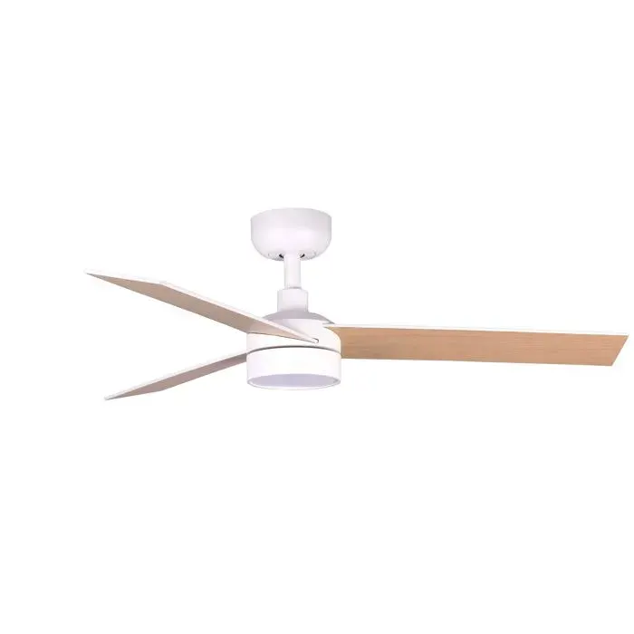 RUDDER 3 S Ventilateur blanc/fresne 20W SWT 342951S