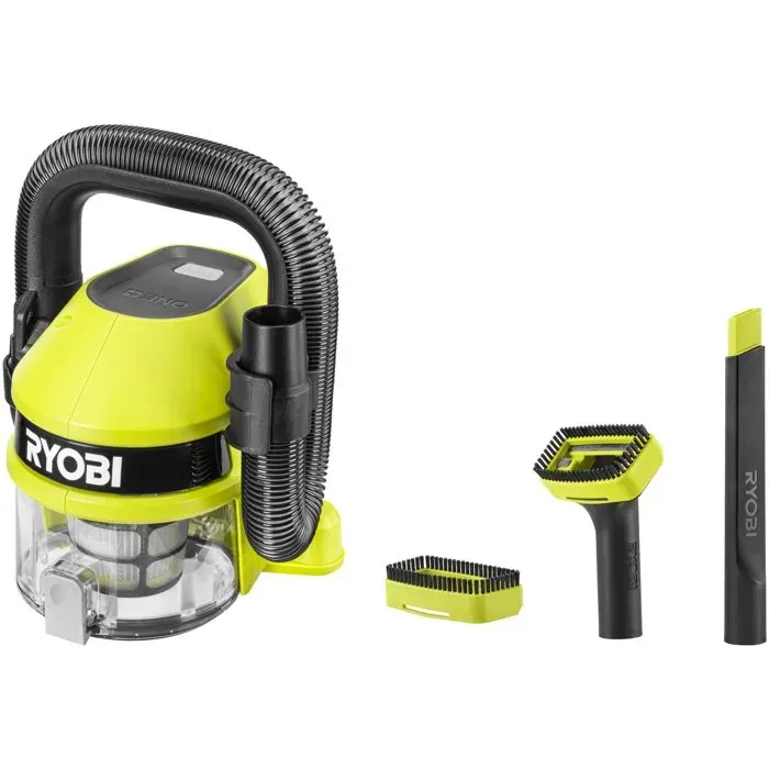 RYOBI Aspirateur voiture 18V ONE+ avec embout flexible - sans batterie ni chargeur - RAV1805-0