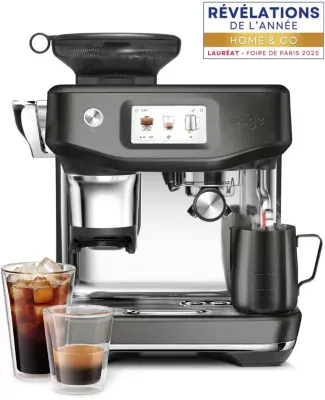 Sage Appliances - Machine À Expresso The Barista Touch Impress Ses882bst4feu1