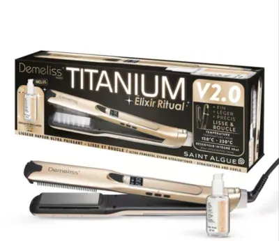 Saint Algue - Lisseur Vapeur Titanium V2 Elixir Ritu