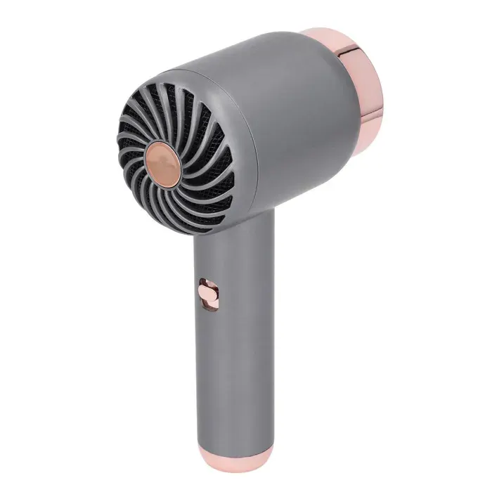 SALALIS sèche-cheveux ionique sans fil Sèche-cheveux ionique à brancher et à charger electromenager pieces Gris foncé