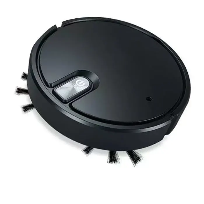 SALUTUYA robot nettoyeur Robot aspirateur Robot de balayage fonctionnement silencieux automatique electromenager balayeuse Noir