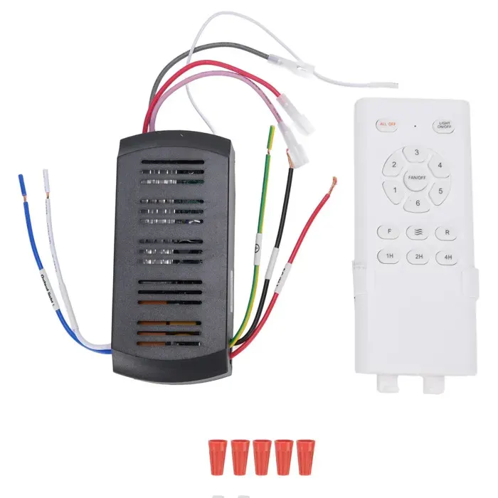 SALUTUYA Ventilateur de plafond Kit de télécommande Ventilateur de plafond universel kit télécommande de ventilateur deco detachee