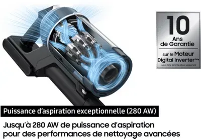 Samsung - Aspirateur Balai Jet 95s Complete Vs70h28hfc/Wd — vue 5