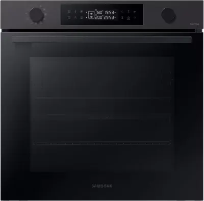 Samsung - Four Encastrable Nv7b4450vcb - Double Cavité - Pyrolyse - Chaleur Pulsée - Porte Froide